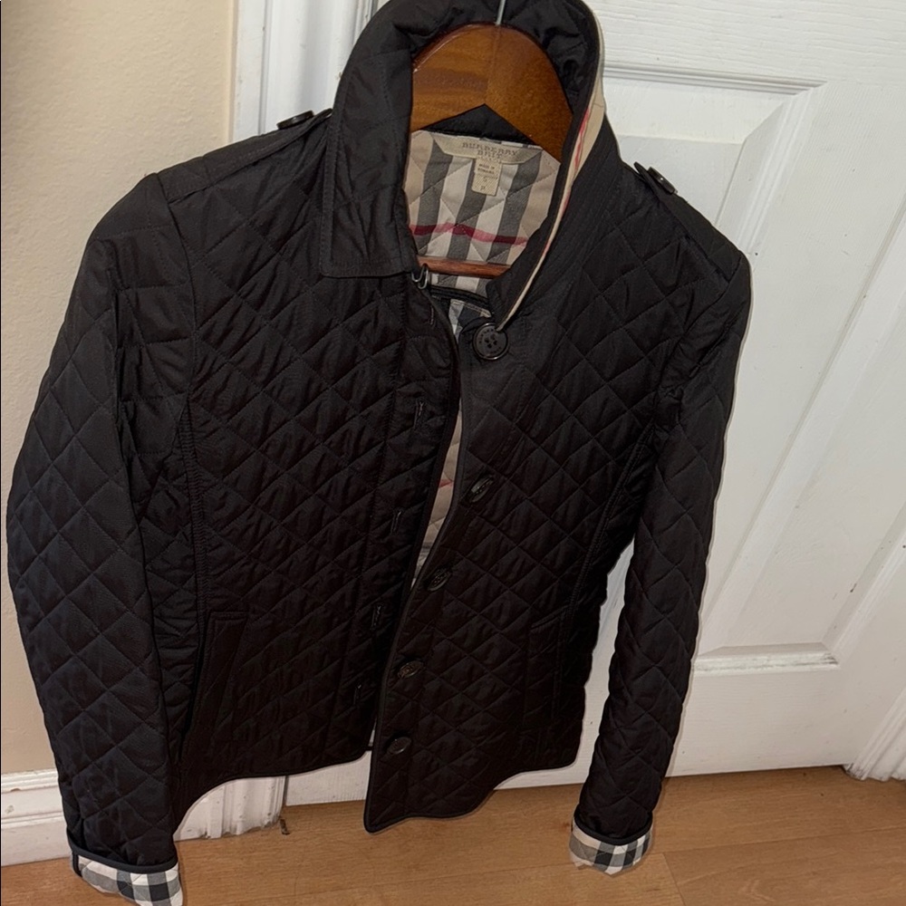 Black Burberry Jacket